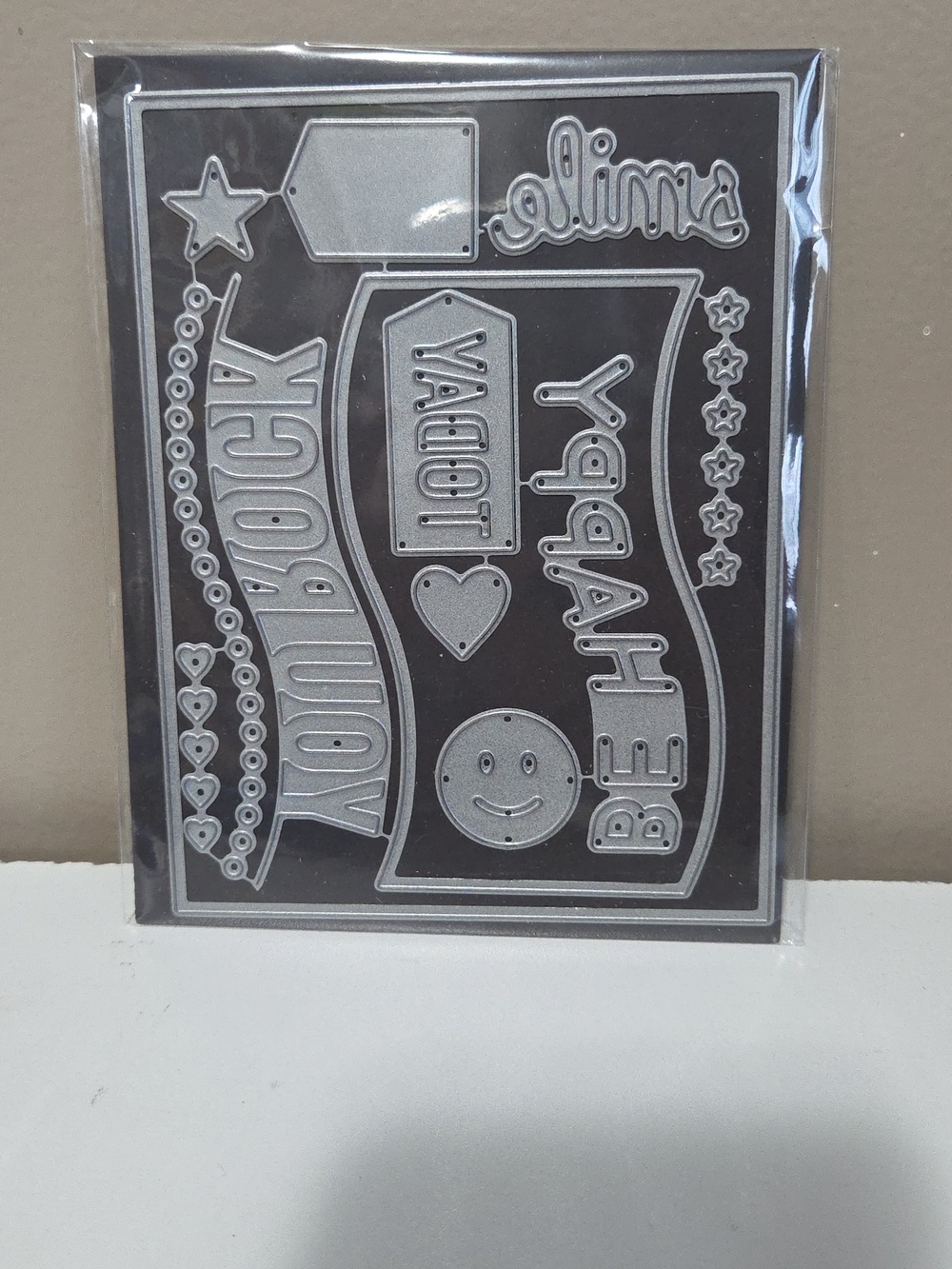 MFT Blueprint #11 Die Set  Designs frames & borders, SMILE